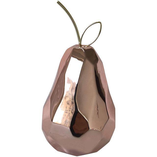 Figura Decorativa Pera Livorno Copper Grande-0