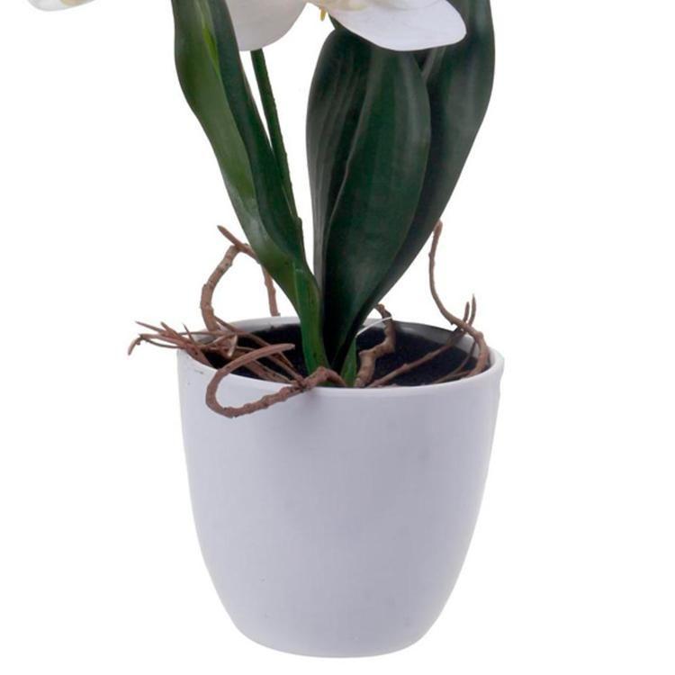 Planta Decorativa Artificial Orquídea Real Touch 43 cm -2