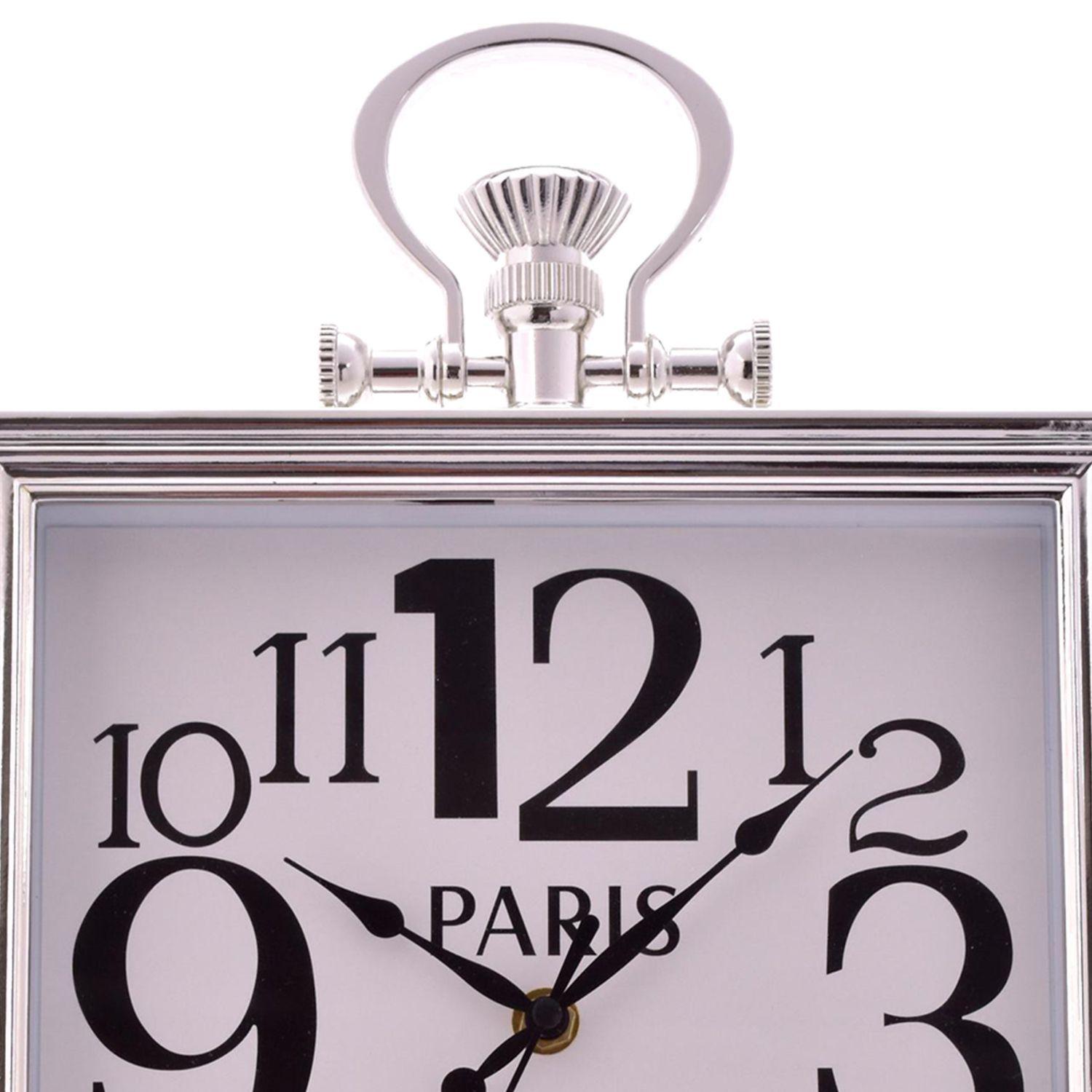 Reloj Mural Decorativo Basilea Silver-2