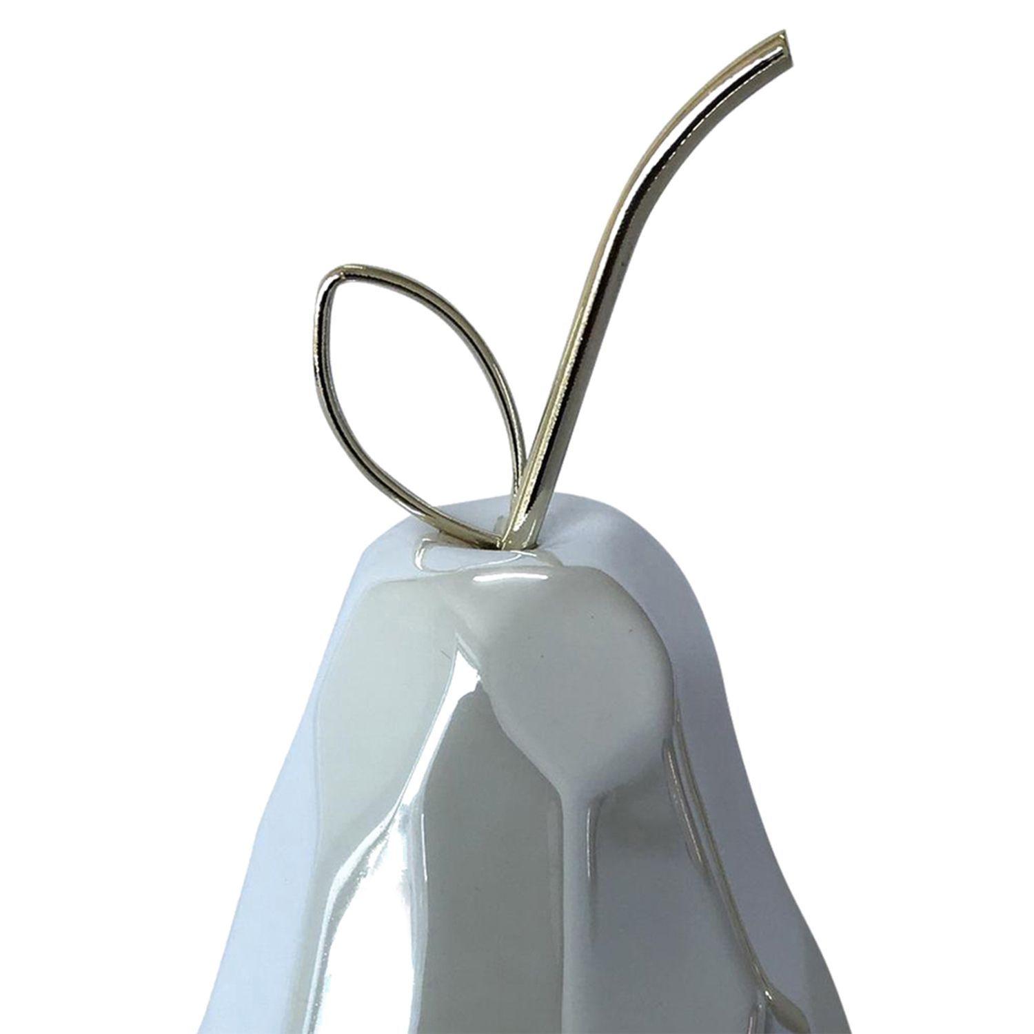 Figura Decorativa Pera Livorno Crema Mediana-2
