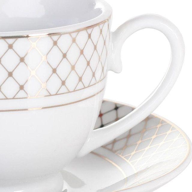 Juego de Tazas Té Florencia Gold 12 Piezas-2