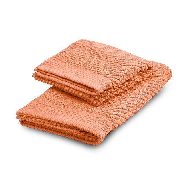 Juego de Toallas de Baño Jacquard Damasco-0