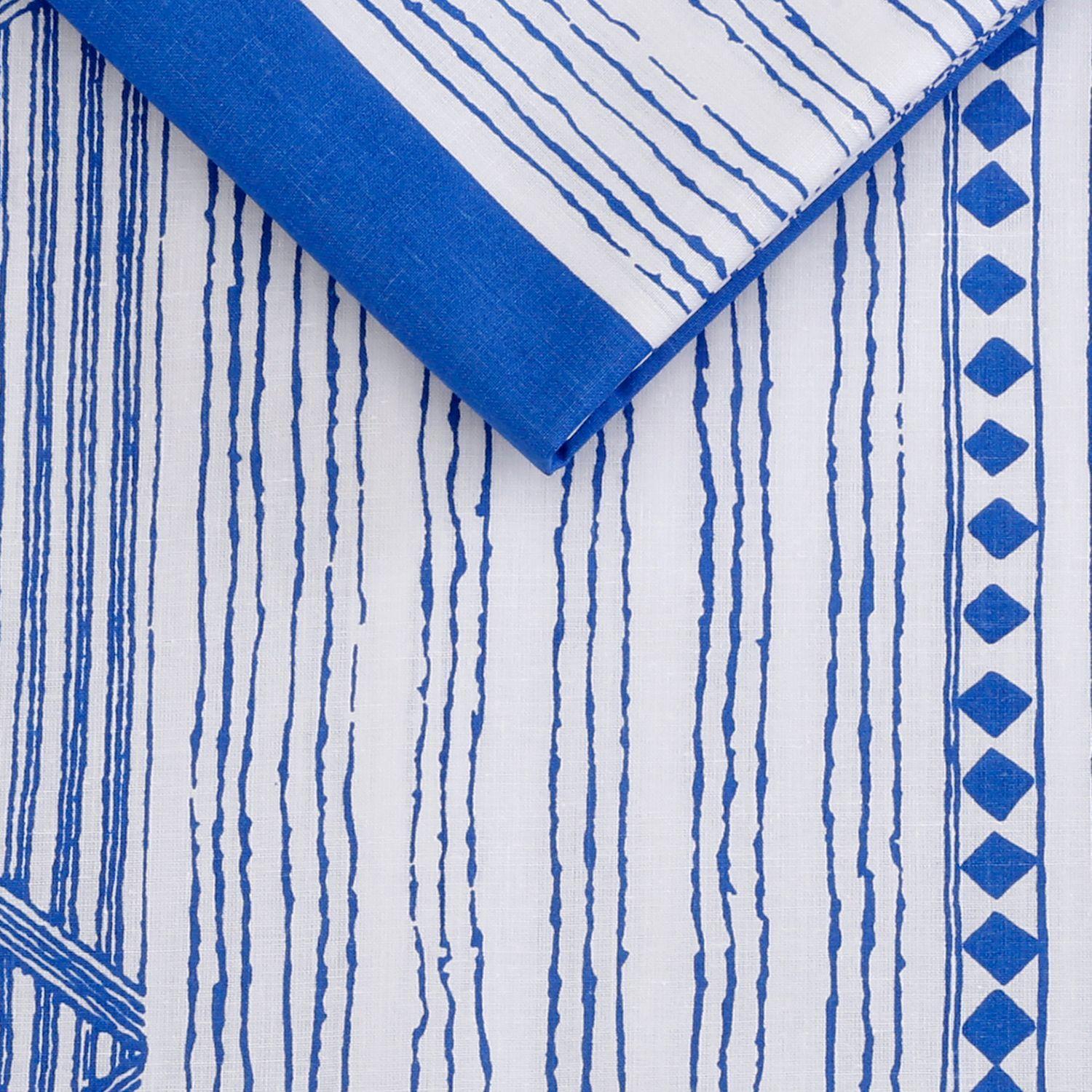 Juego de Sábanas T144 King Napoli Blue-2