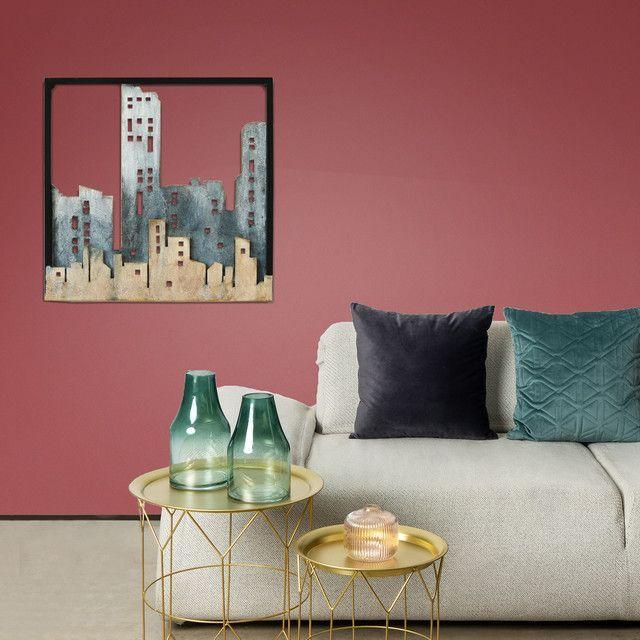 Placa Mural Marco Decorativa New York-2