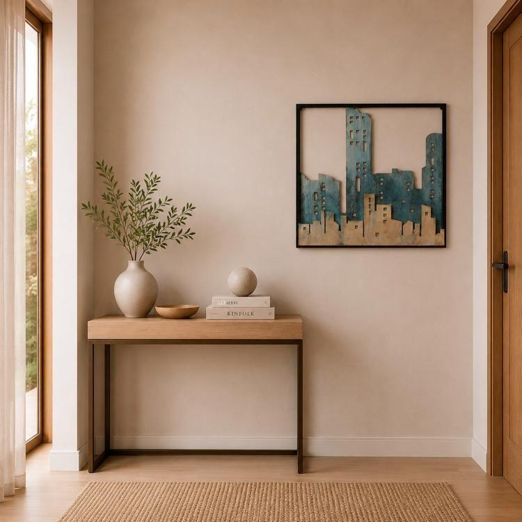 Placa Mural Marco Decorativa New York-0