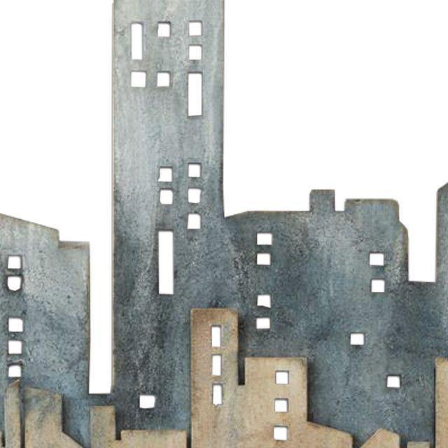 Placa Mural Marco Decorativa New York-1