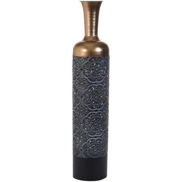 Jarrón XL Decorativo Marsala Black Plus-0