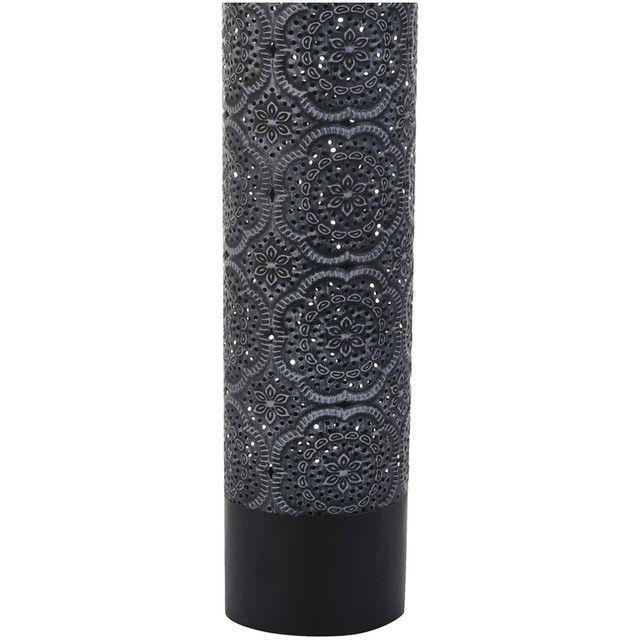 Jarrón XL Decorativo Marsala Black Plus-2