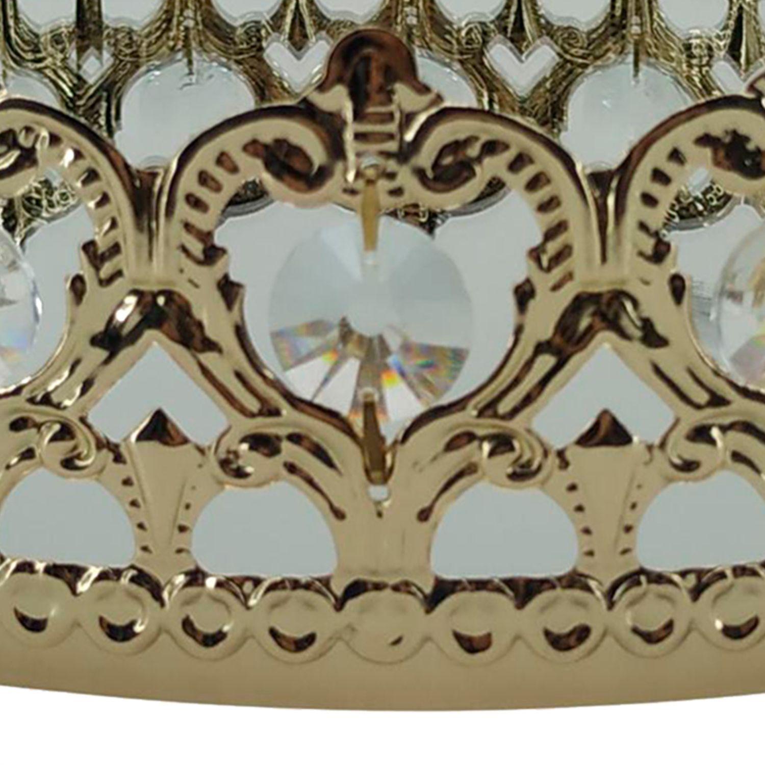 Centro de Mesa Decorativo Crown Gold-2