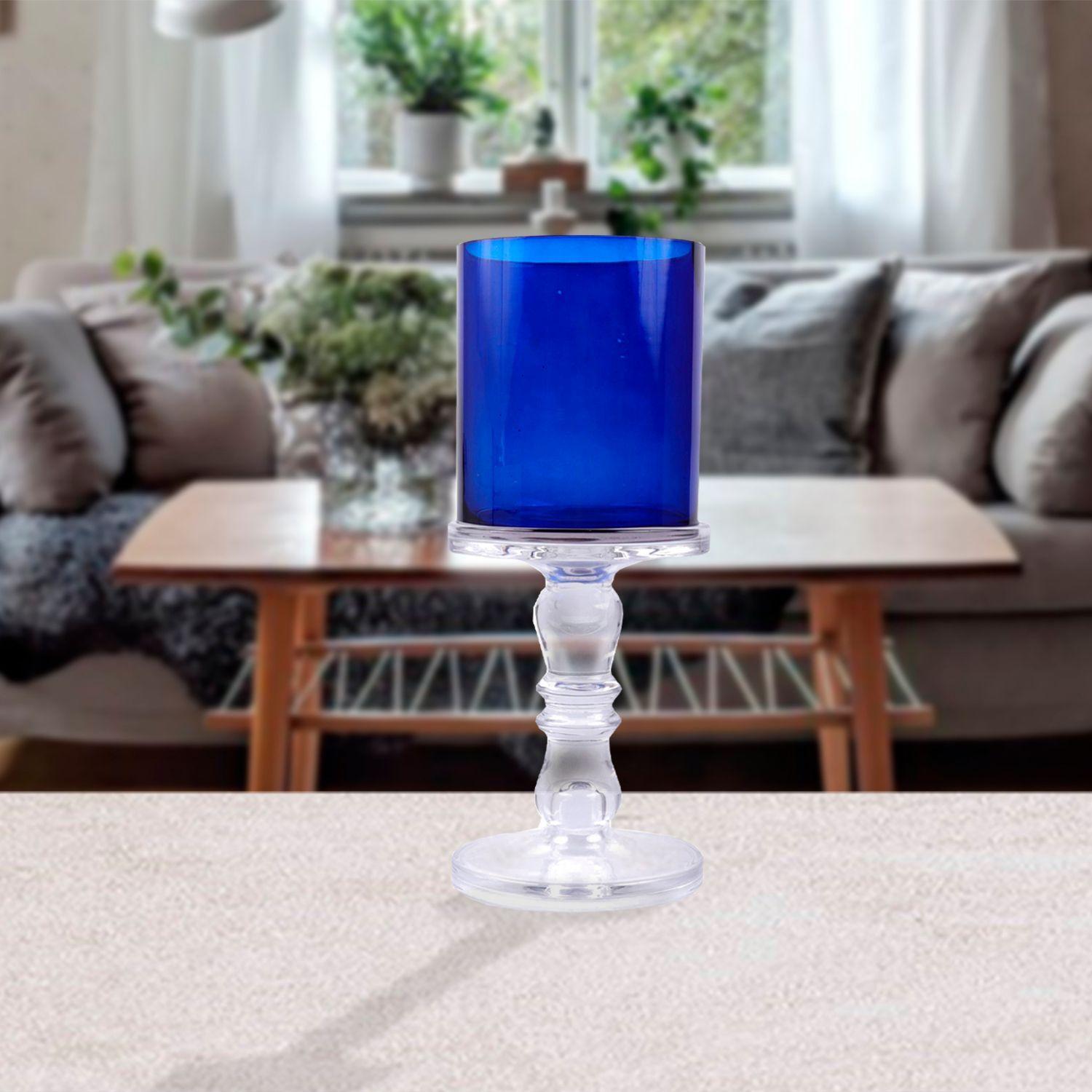 Portavela Decorativo Deep Blue Grande-3