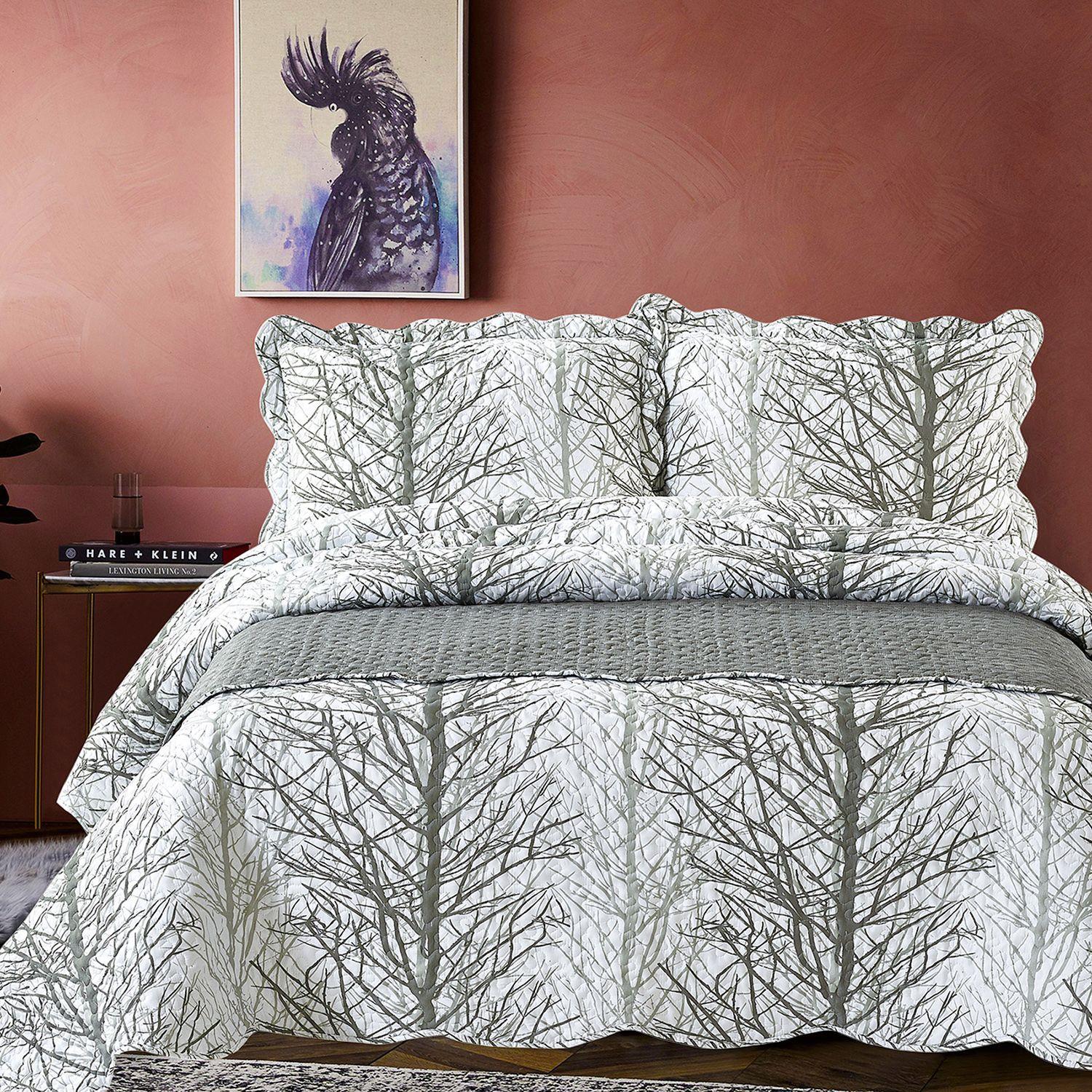 Quilt Con Piecera Forest King-4