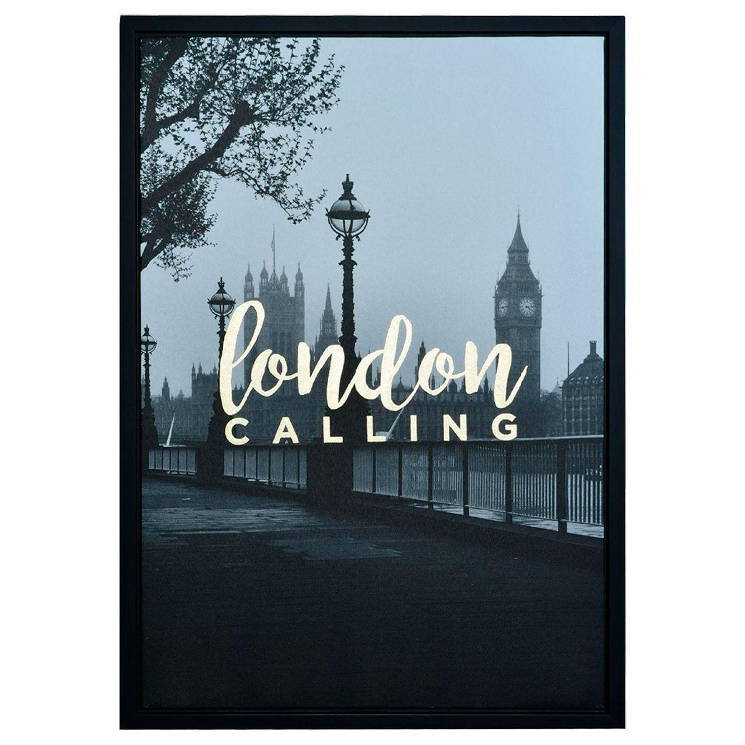 Cuadro Decorativo London Calling 50 x 70 Cms.-0