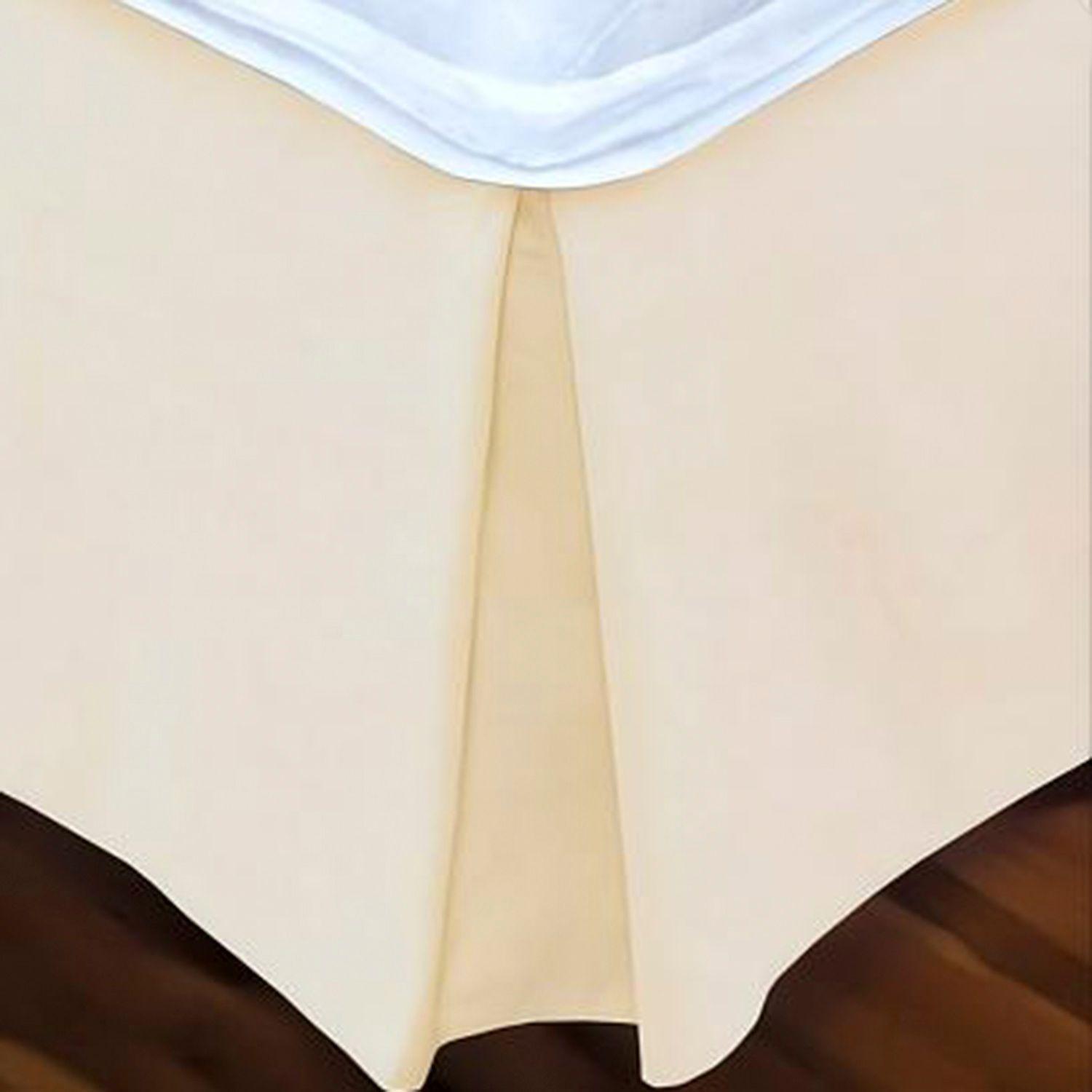 Faldón 144 hilos Clásico Liso 1 Plaza Crudo-2