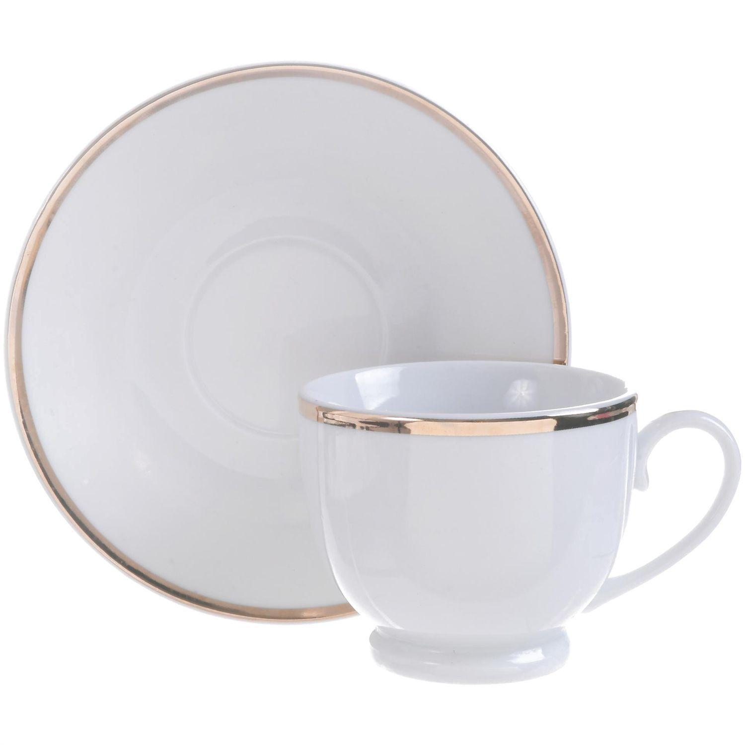 Juego de Tazas Para Té 12 Piezas Clasico-0