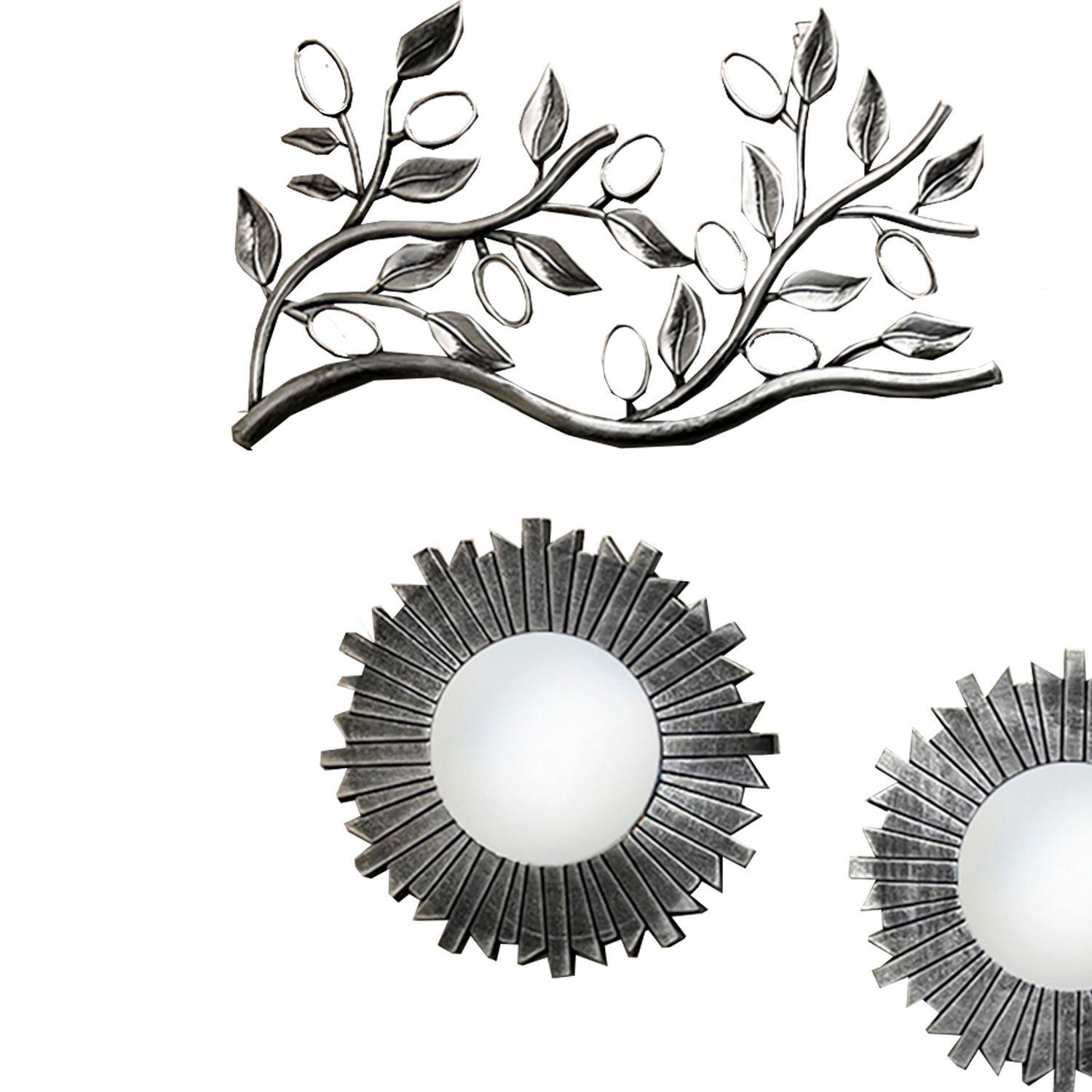 Set de Espejos Decorativo Ornamento 5 Piezas-4
