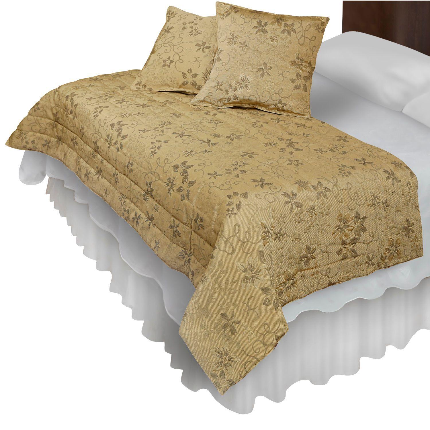 Piecera Con Fundas Sk Victoriana Beige Reversible-2