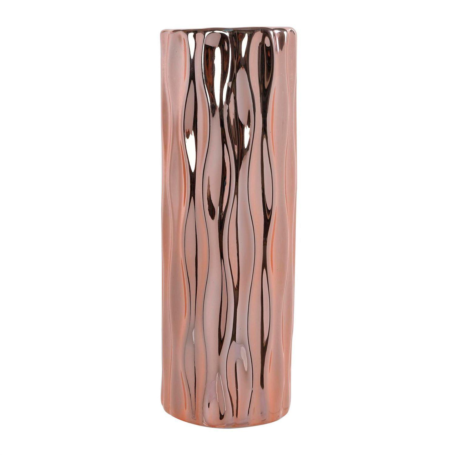 Jarrón Decorativo Malibú Copper Mediano-0