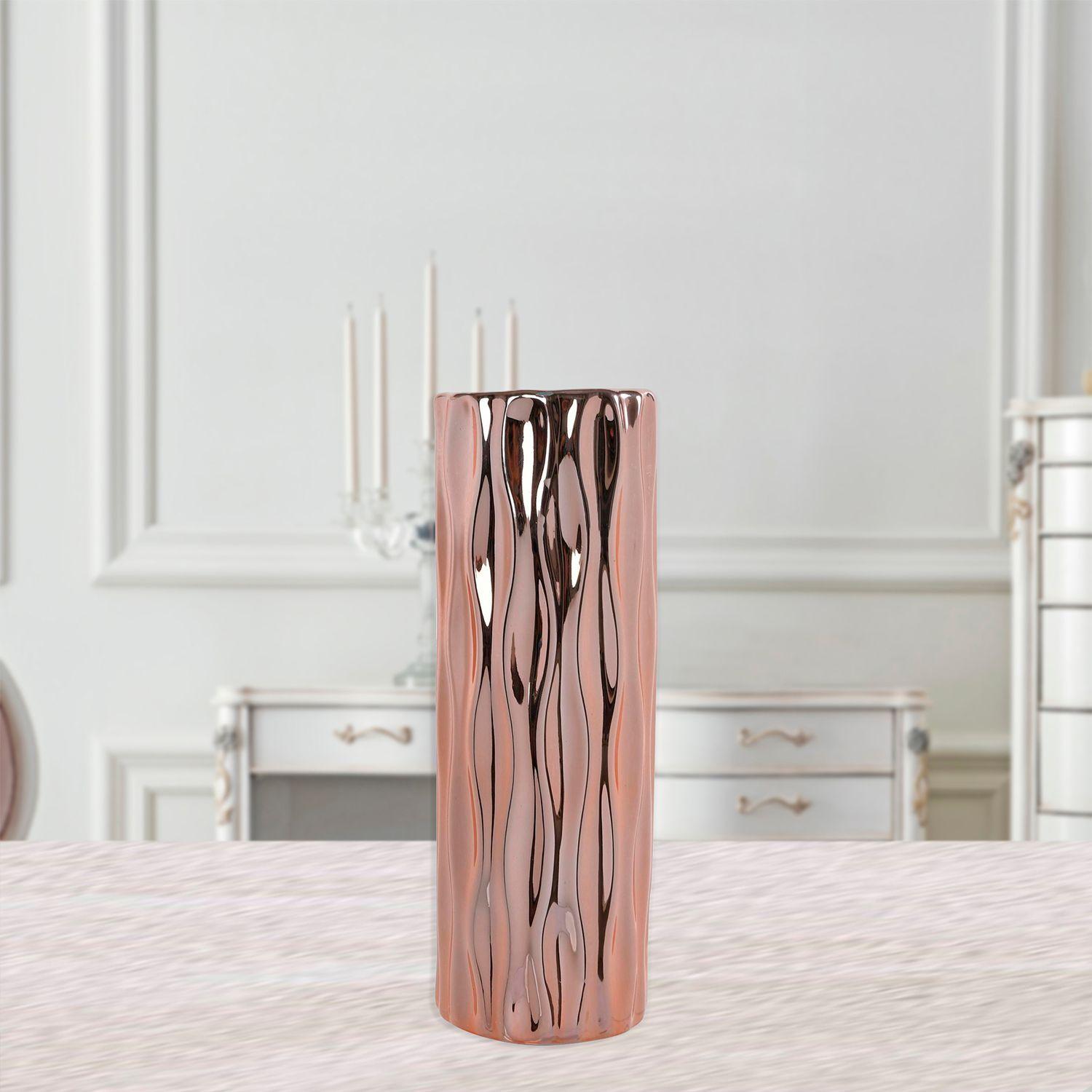 Jarrón Decorativo Malibú Copper Mediano-3