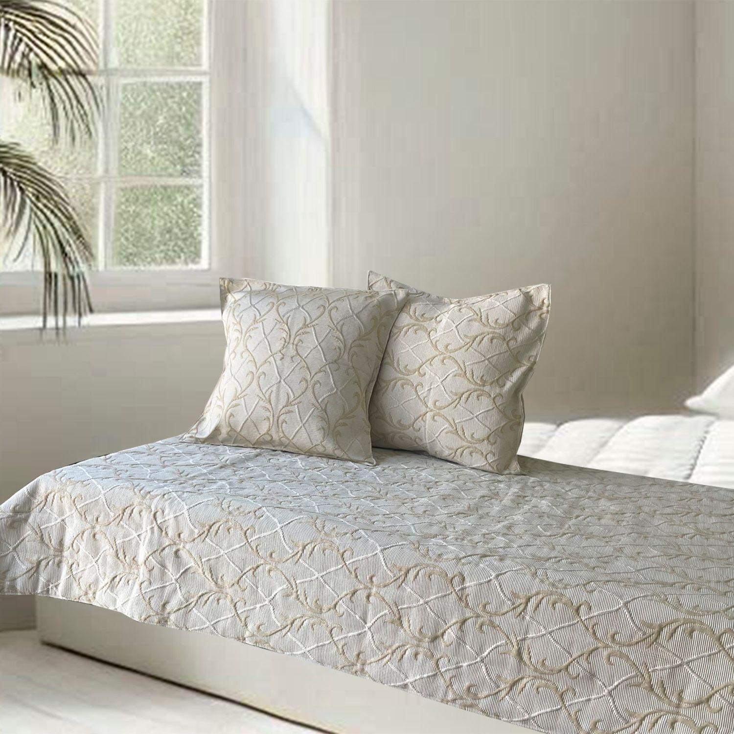 Piecera Con Fundas Sk Barroco Gold Reversible-3