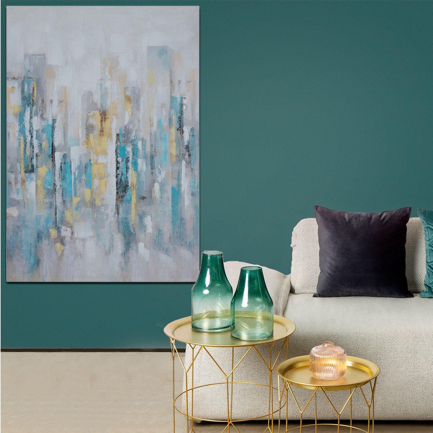 Cuadro Decorativo City Blue 100 x 70-3