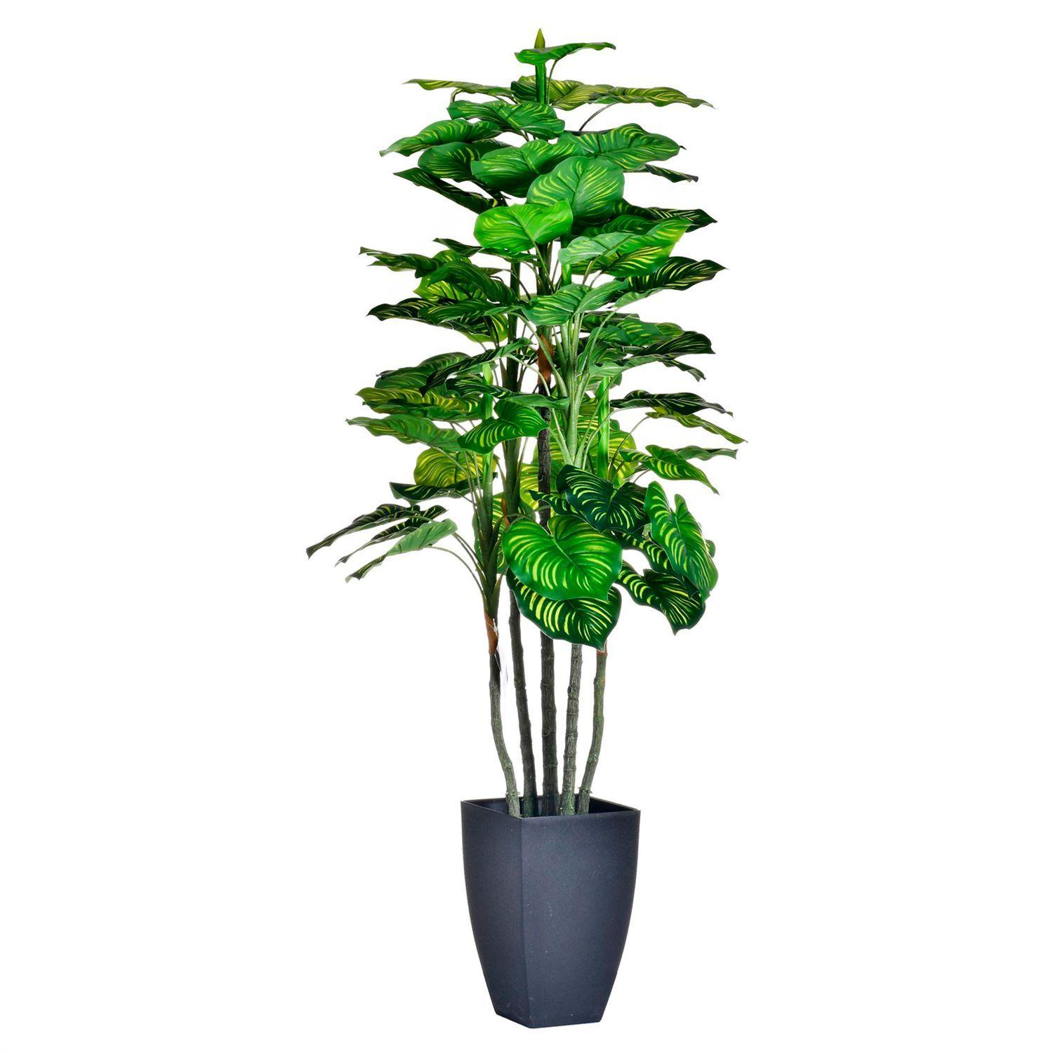 Planta Decorativa Artificial Aglaonema 110 Cms.-0