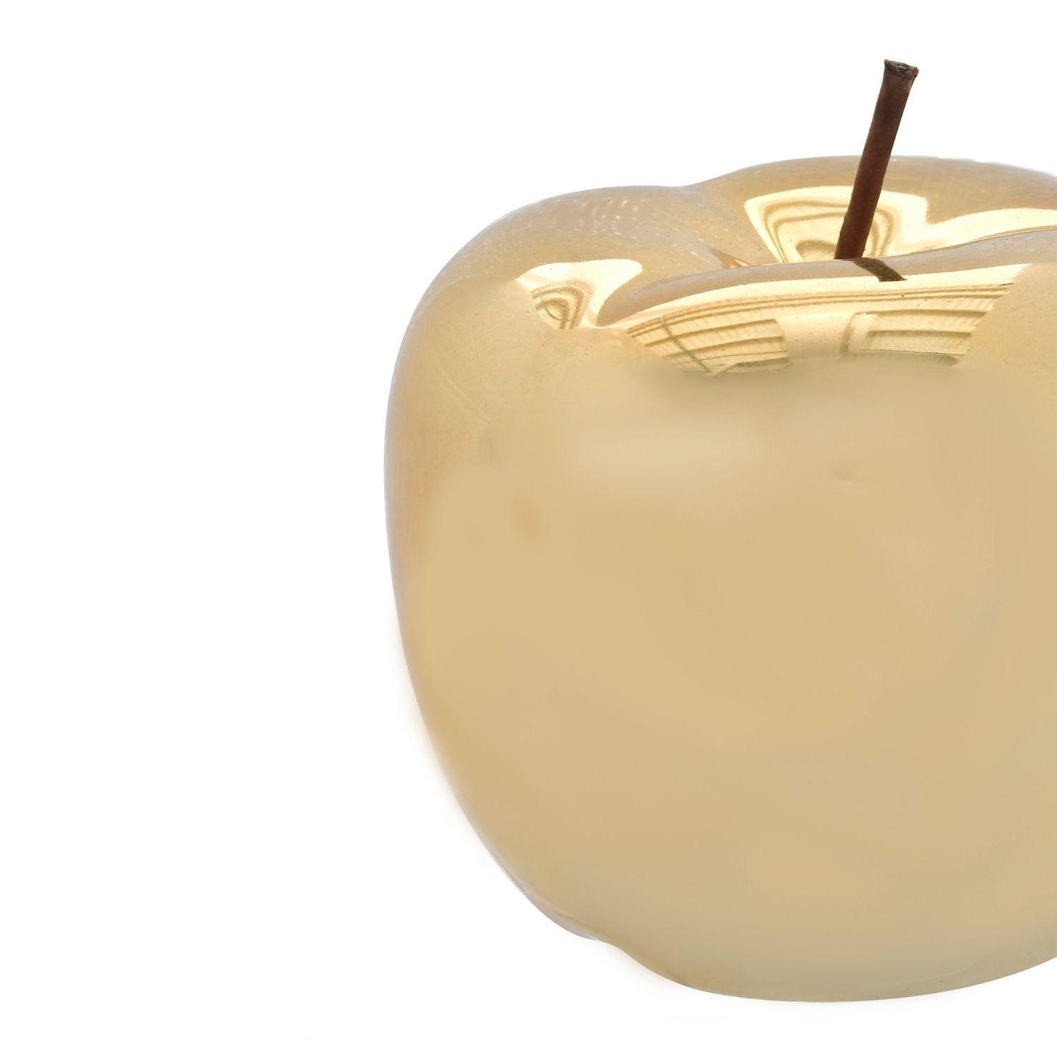 Figura Decorativa Manzana Boston Gold-2