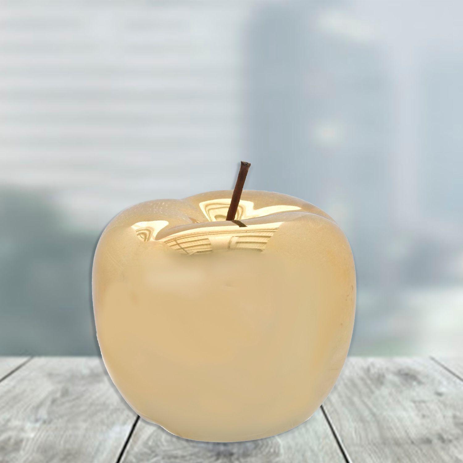 Figura Decorativa Manzana Boston Gold-3