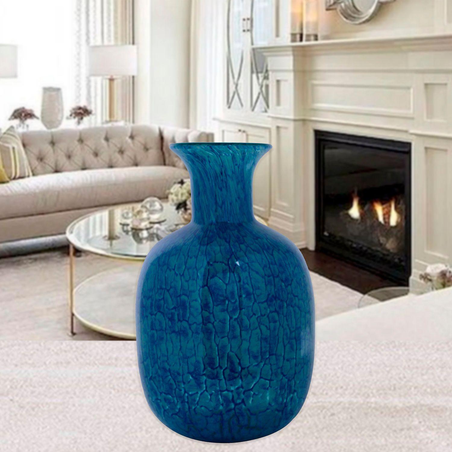 Jarrón Decorativo Austria Blue Grande-3