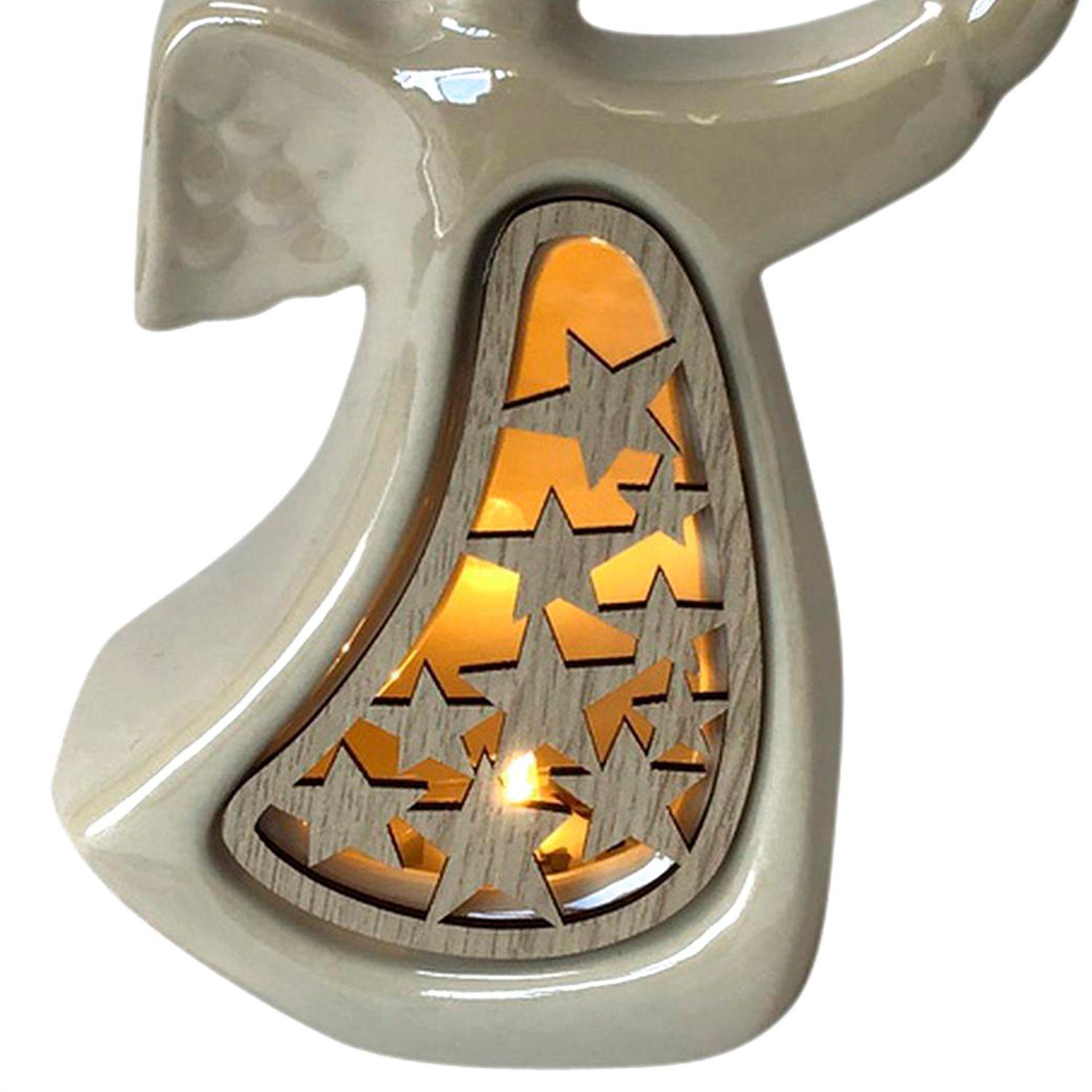 Figura Decorativa Angel Luz Led-1
