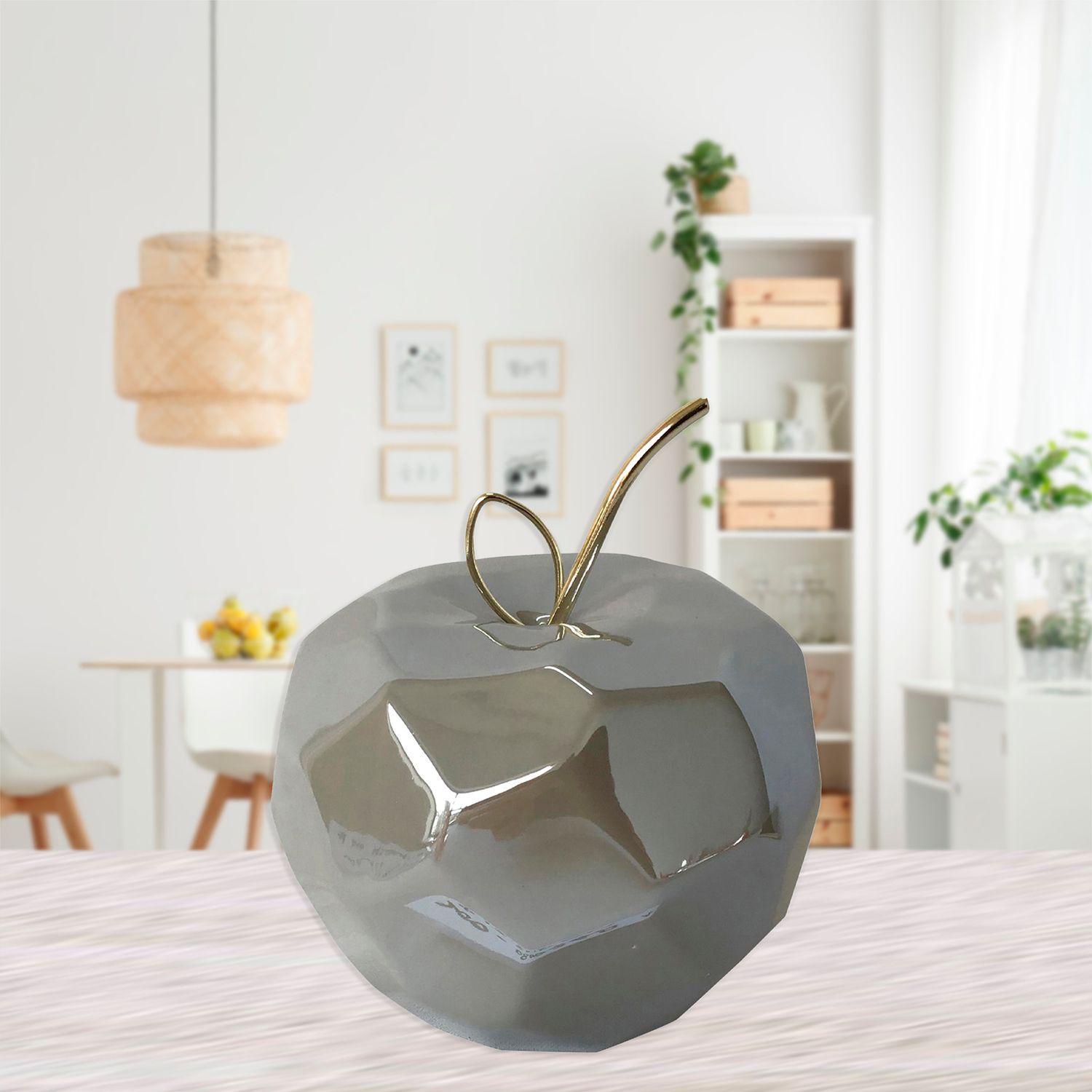 Figura Decorativa Manzana Livorno Ocre-3