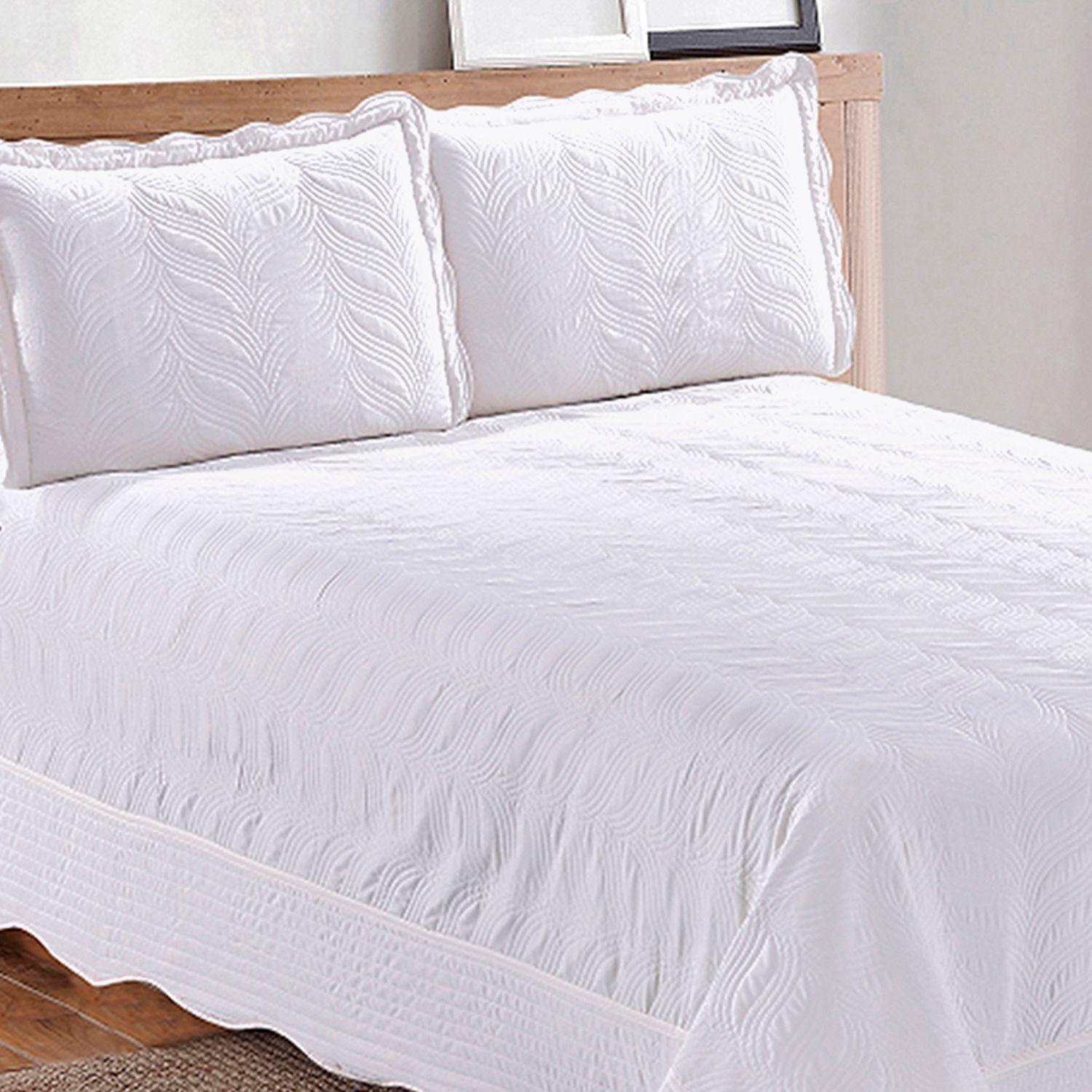 Quilt Bordado King Versailles Blanco-3