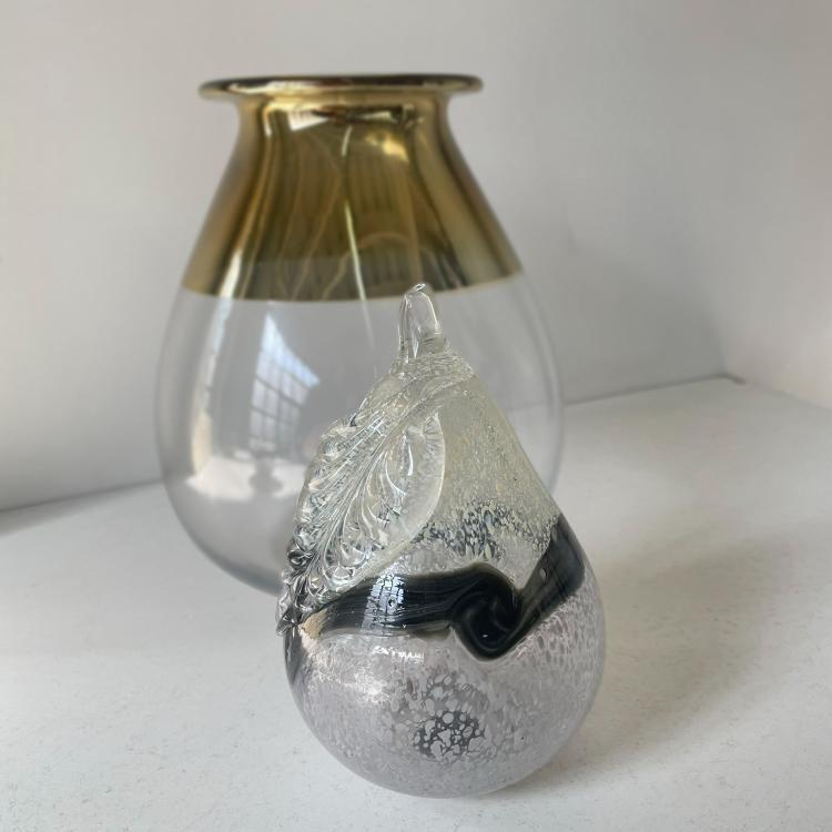 Figura Decorativa Pera Jupiter Gris-4