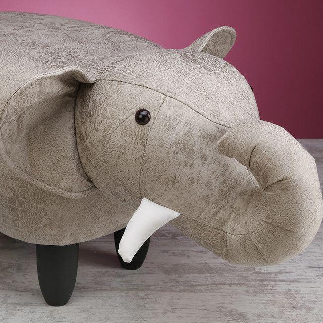 Banca Infantil Decorativa Elefante-1