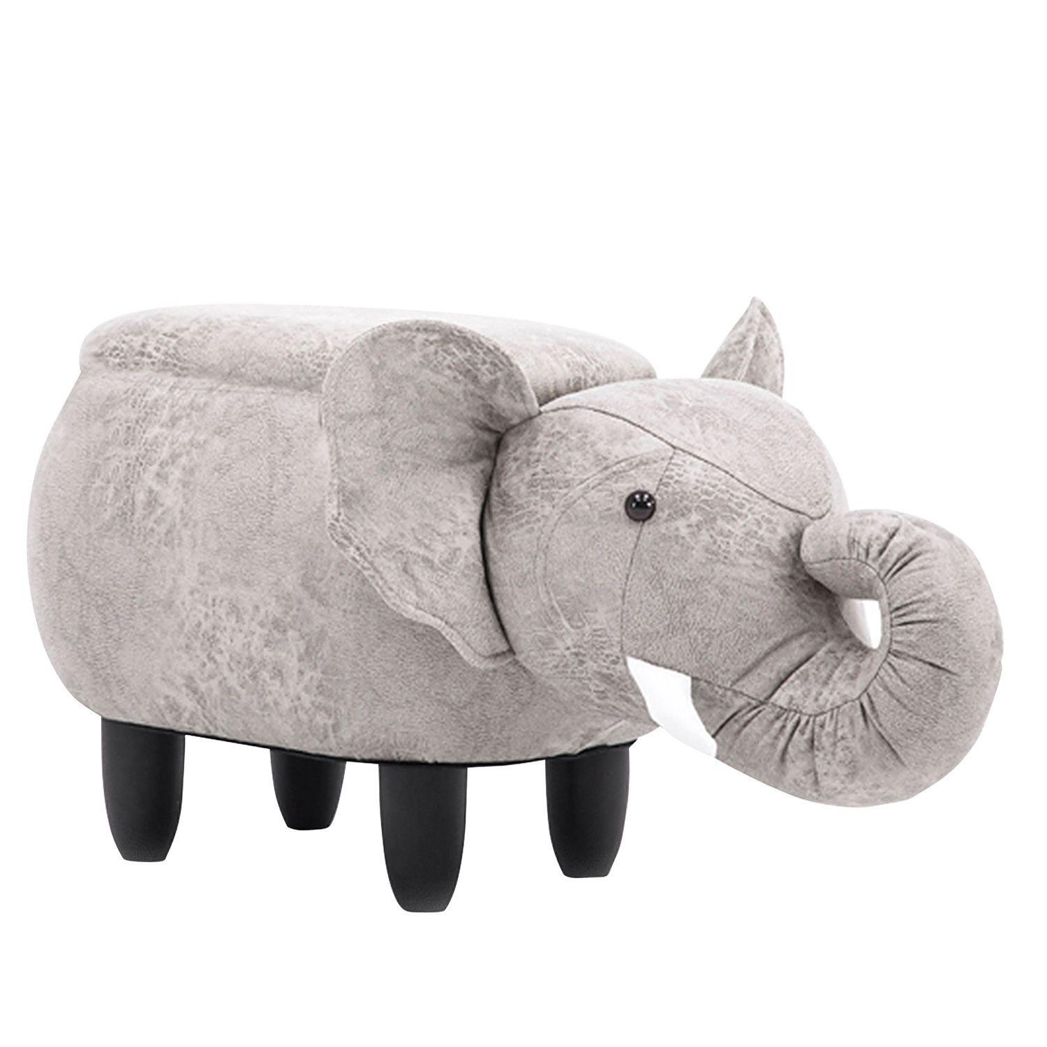 Banca Infantil Decorativa Elefante-0