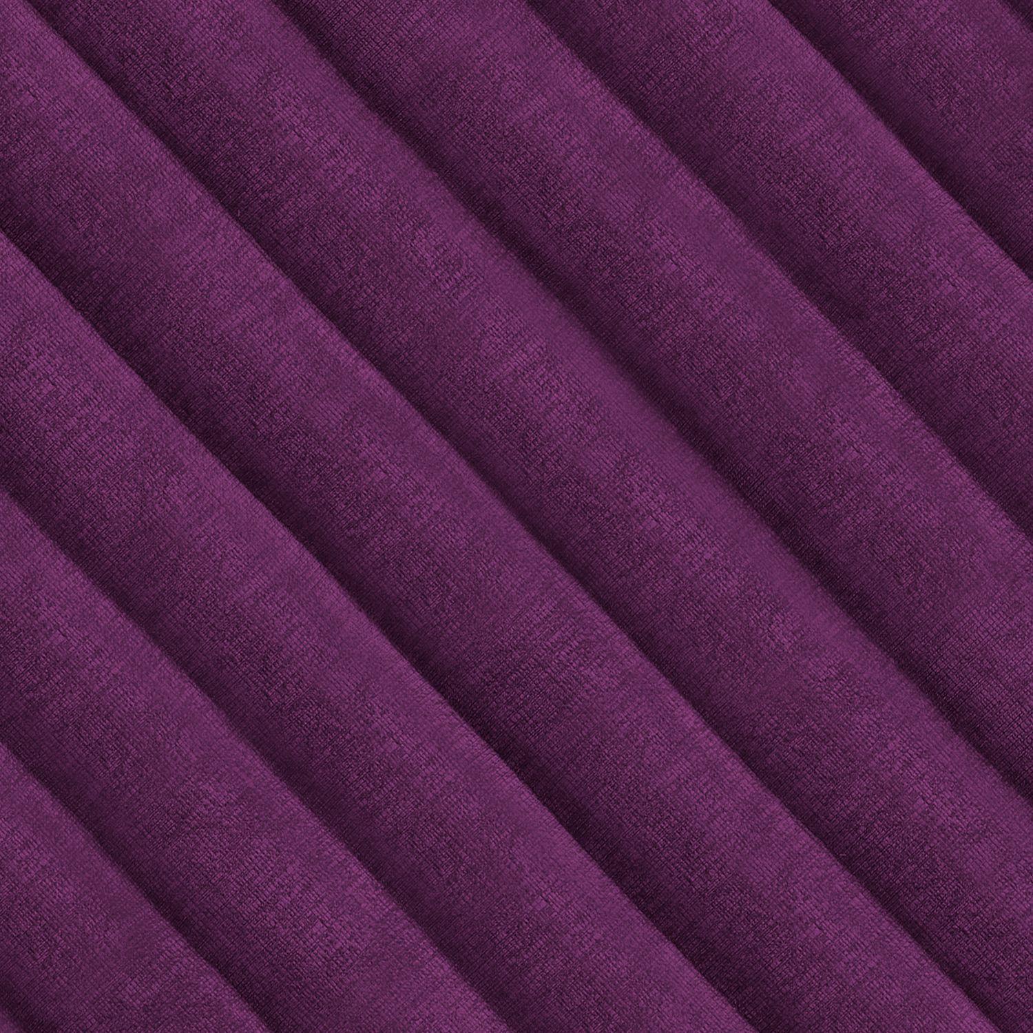 Piecera Con Fundas Velvet Morado Reversible-2