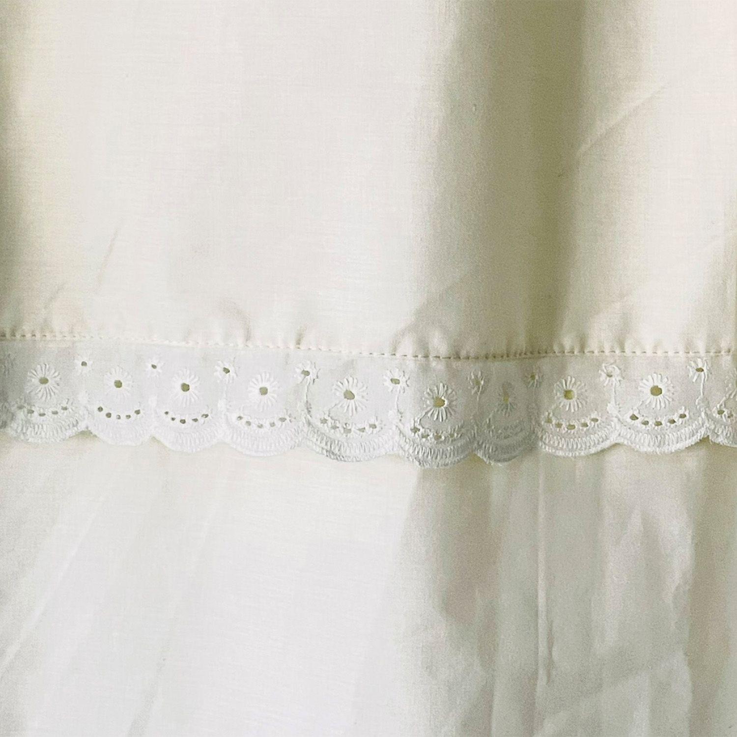 Juego de Cortina para Baño 6 Pzas Broderie Beige-2