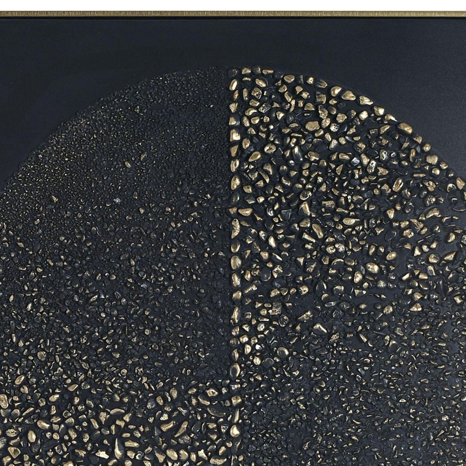 Cuadro Decorativo Piedras Black 82 x 82-2