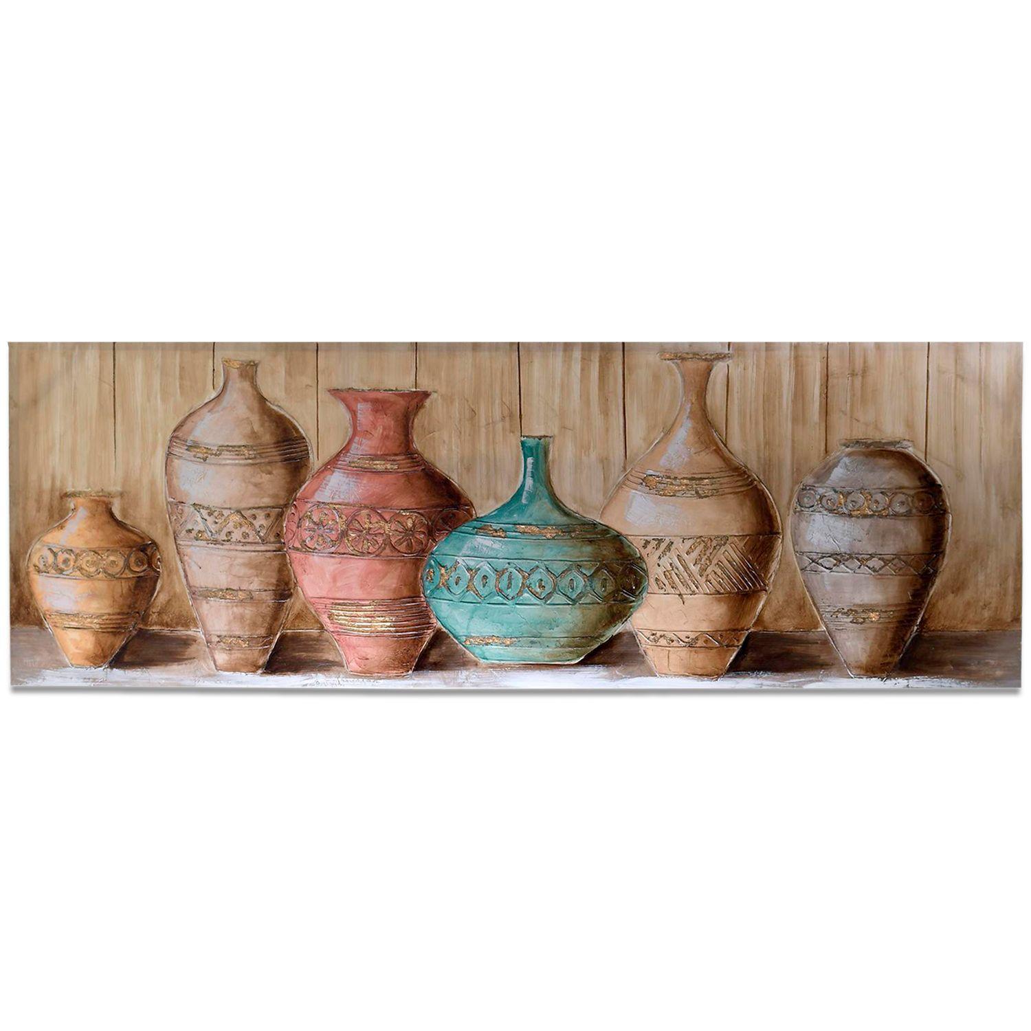 Cuadro Decorativo Jarrones Persas-0