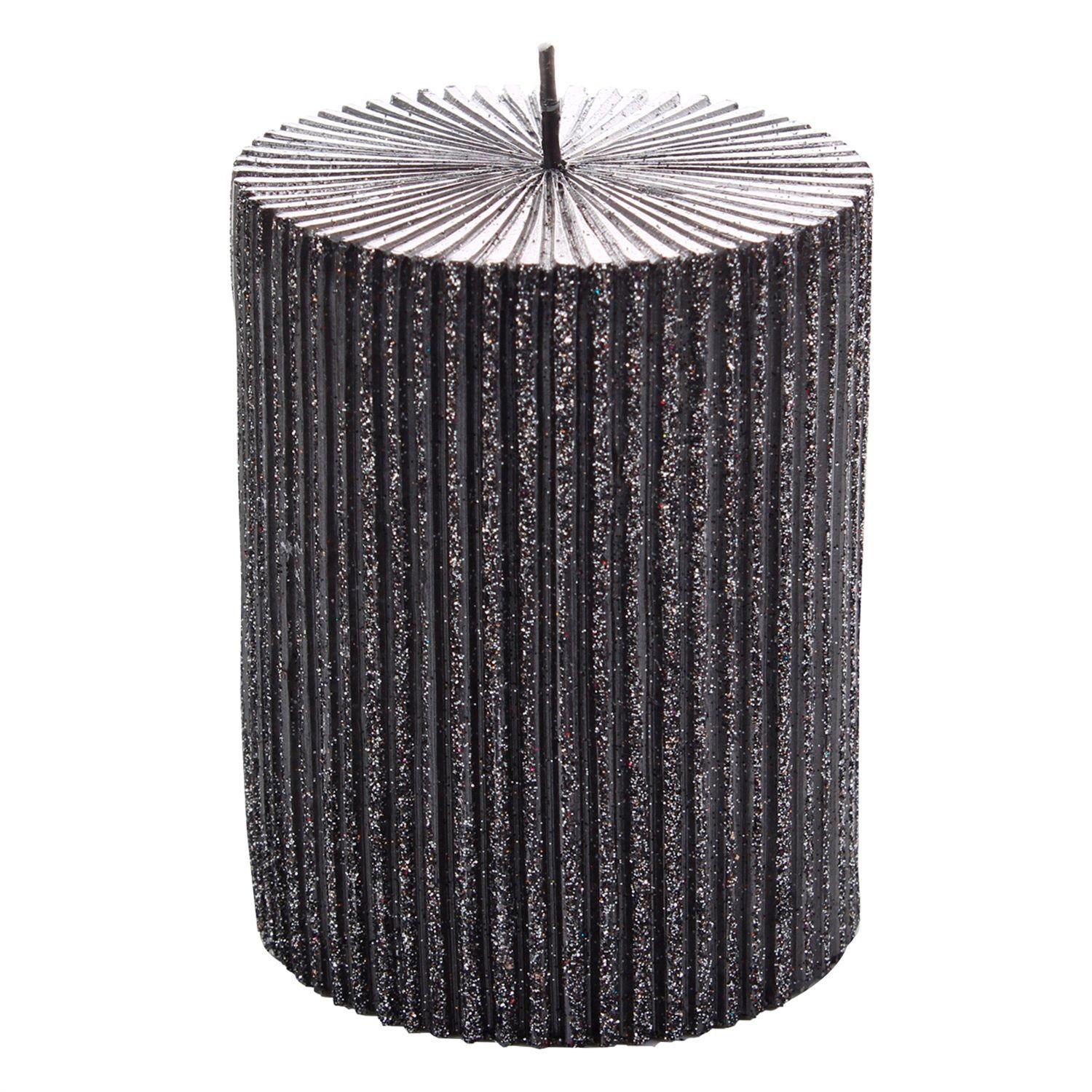 Vela Decorativa Lineal Black-0