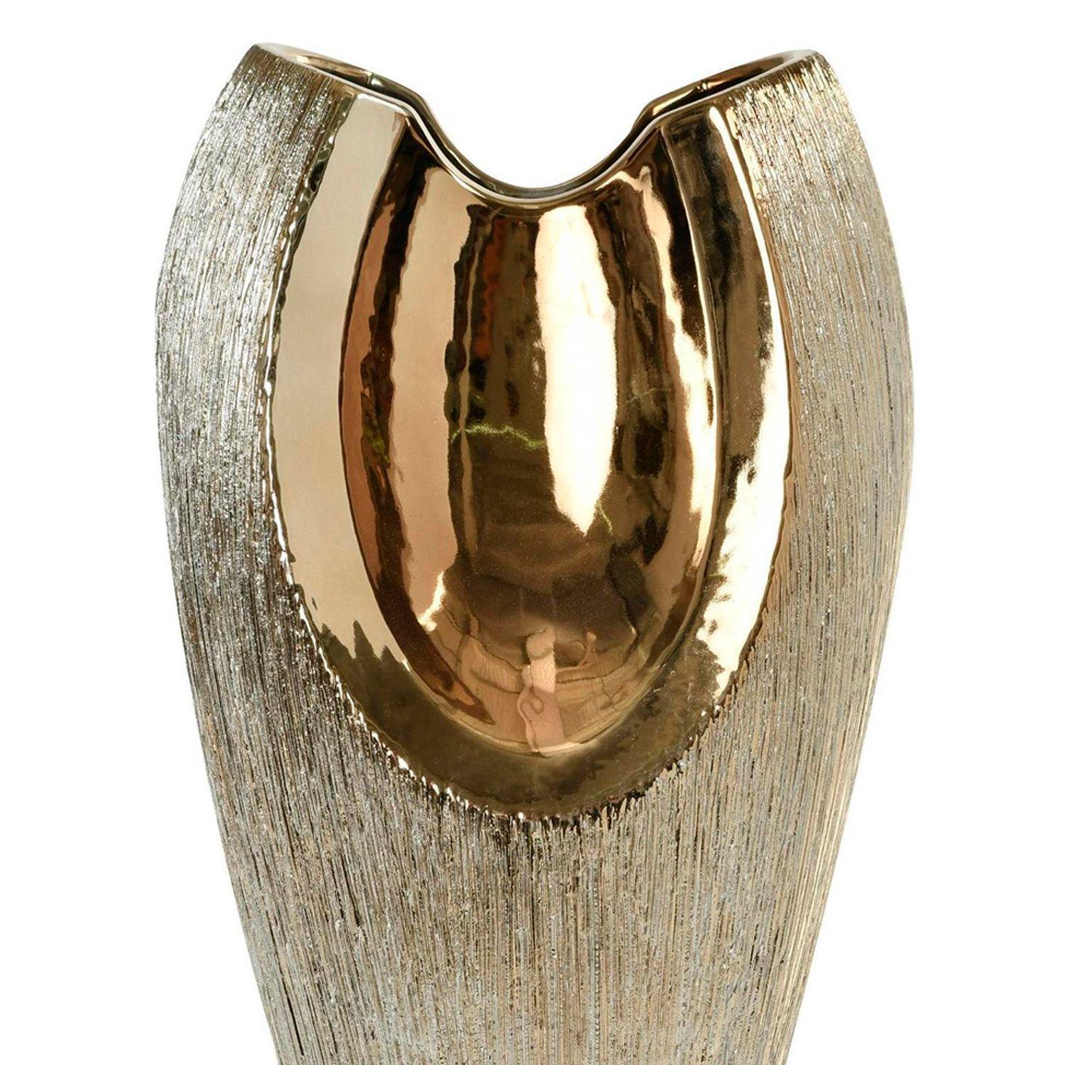 Jarrón Decorativo Berlin Alto Gold-2