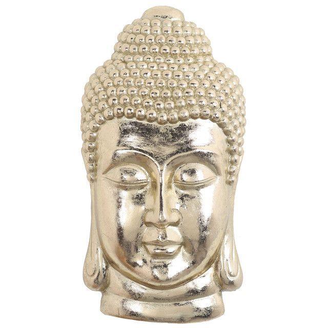 Figura Decorativa Cabeza de Buda Gold-0