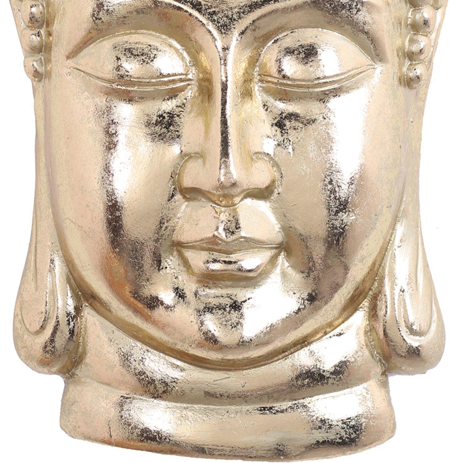 Figura Decorativa Cabeza de Buda Gold-2