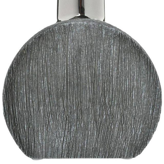Jarrón Decorativo Alhambra Circular Silver-2
