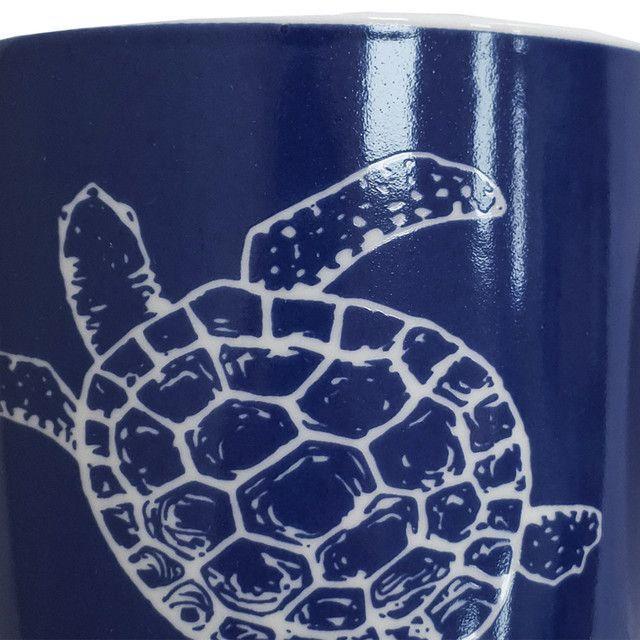 Tazón Decorativo Ocean Turtle Blue-1