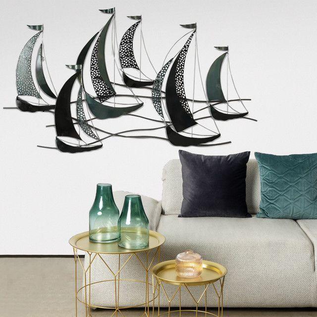 Placa Mural Decorativa Regata-3