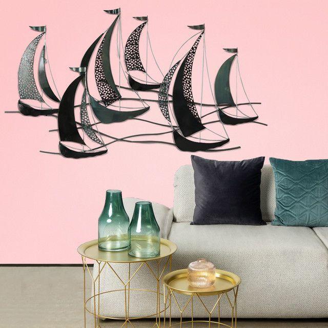 Placa Mural Decorativa Regata-2