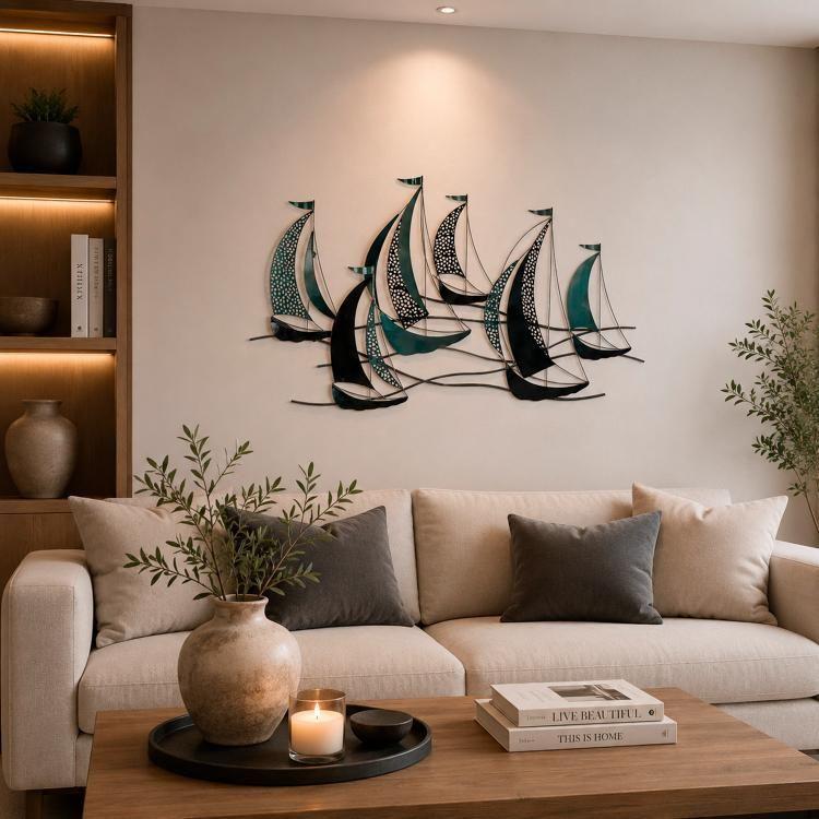Placa Mural Decorativa Regata-0