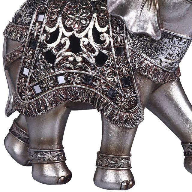 Figura Decorativa Elefante Silver-1