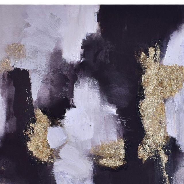 Cuadro Decorativo Abstracto Gold 80 x 80-2