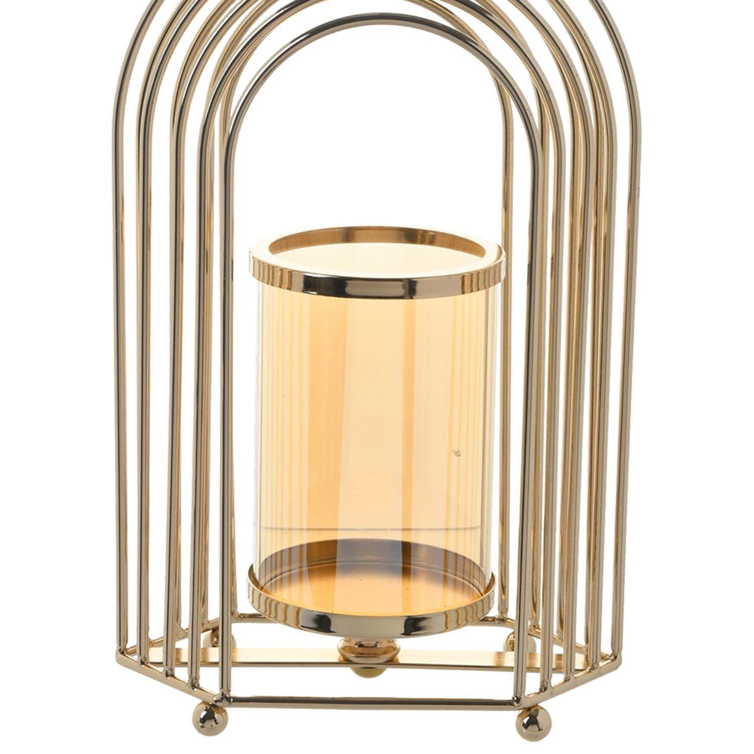 Centro de Mesa Decorativo Canterbury Gold-1